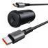 Mcdodo CC-7493 30W 1C PD Fast Car Charger+ Type-C to Type-C Cable 1.2m - Black